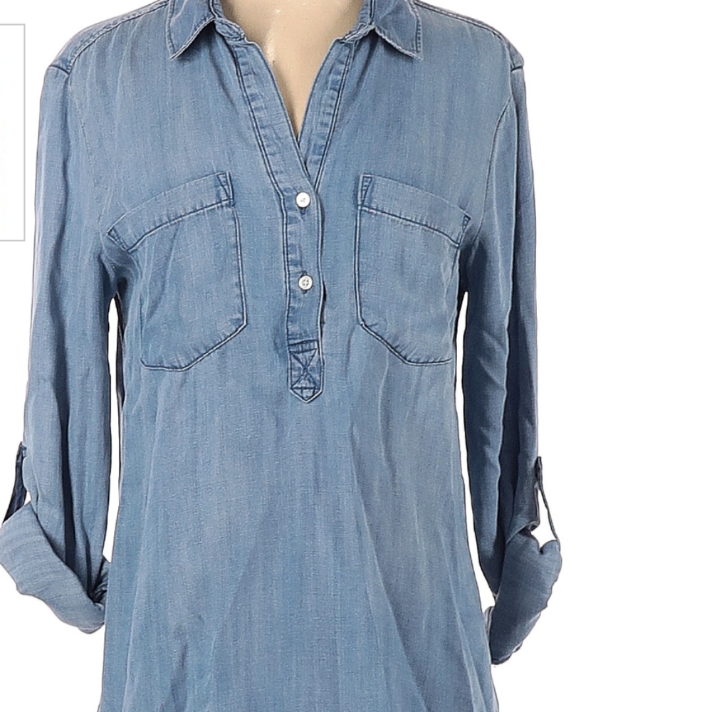 Long sleeve super soft Thread Supply denim shirt